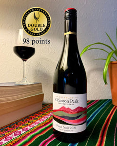 Rockburn Crimson Peak Pinot Noir 2024: Double Gold at the NZIWS
