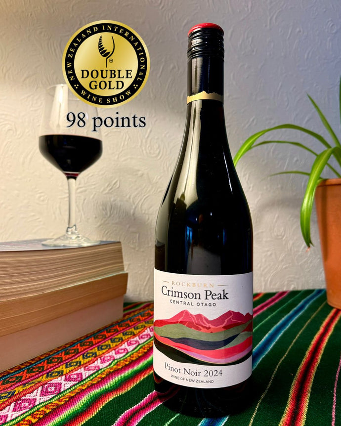 Rockburn Crimson Peak Pinot Noir 2024: Double Gold at the NZIWS